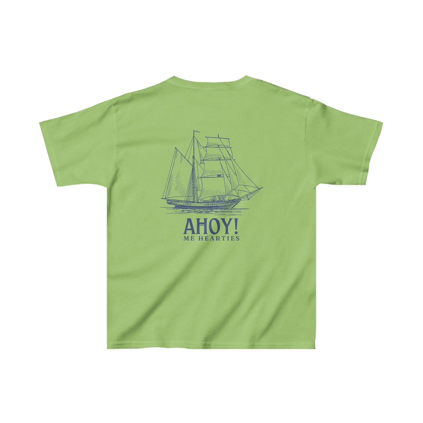 Ahoy! Me Hearties Kids Tee