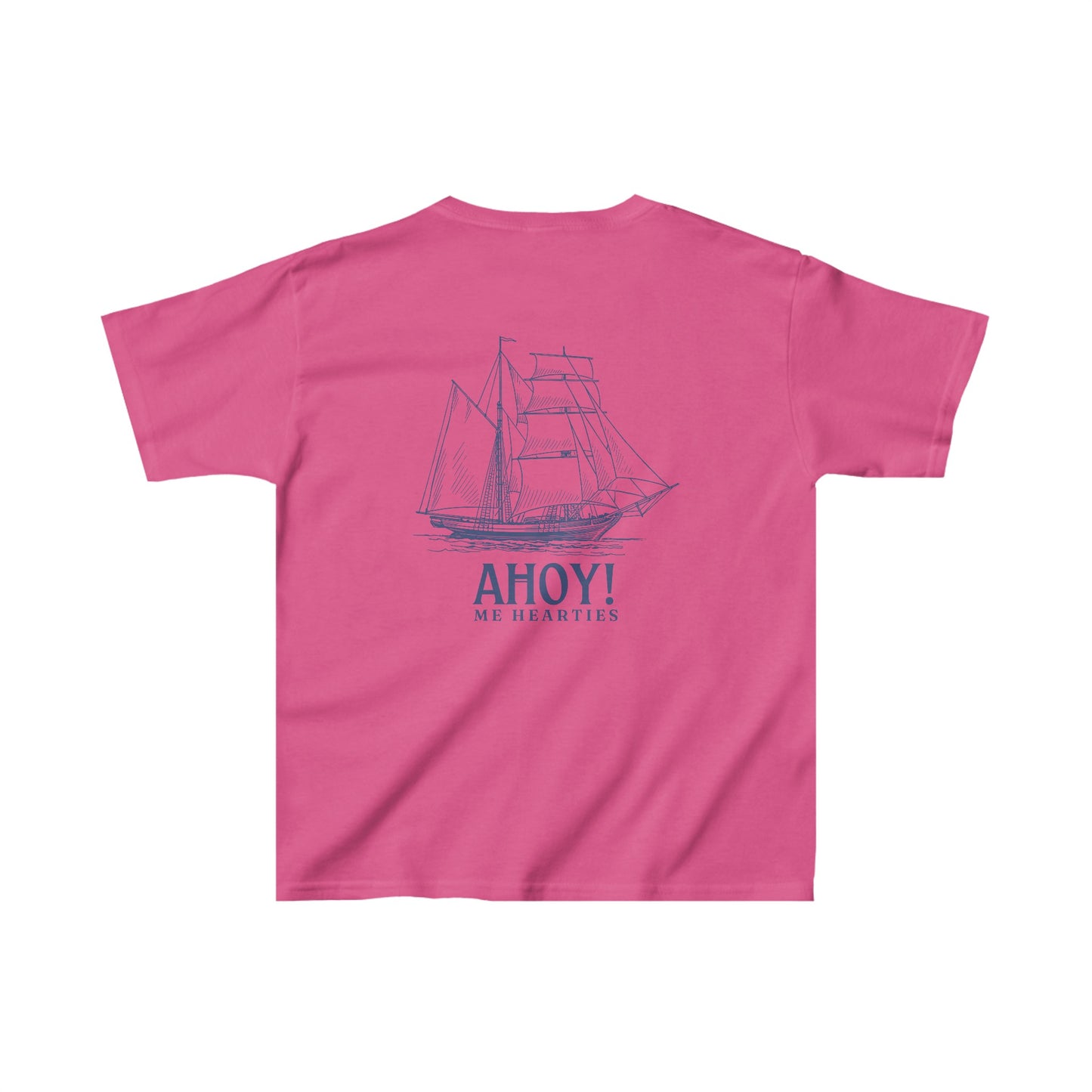 Ahoy! Me Hearties Kids Tee