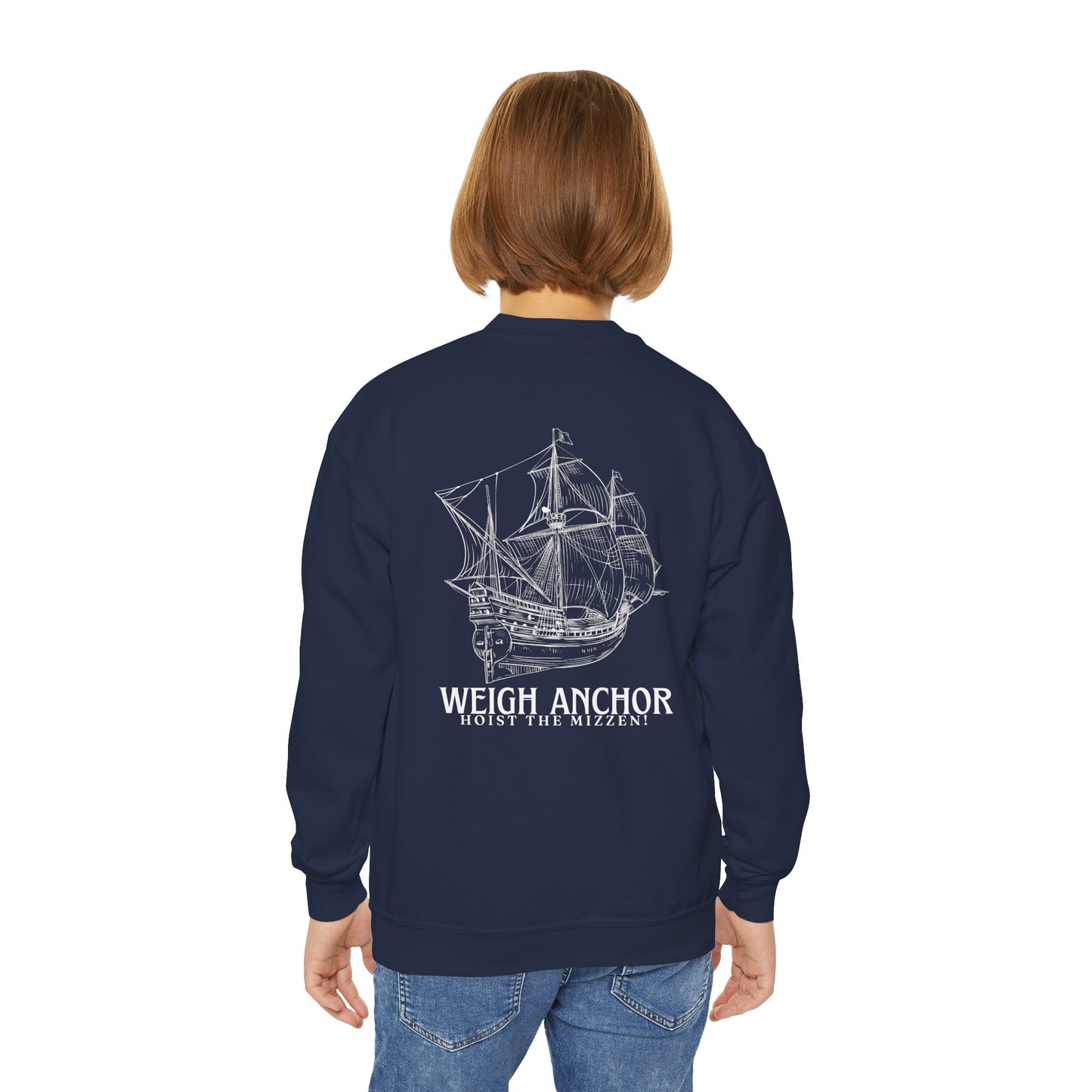 Weigh Anchor Kids Crewneck