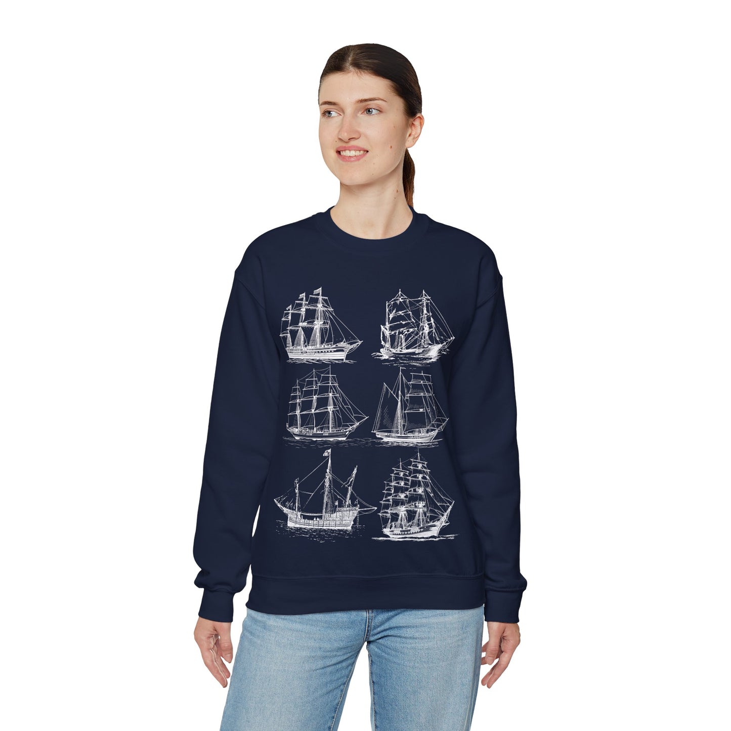 Six Sails Adult Crewneck