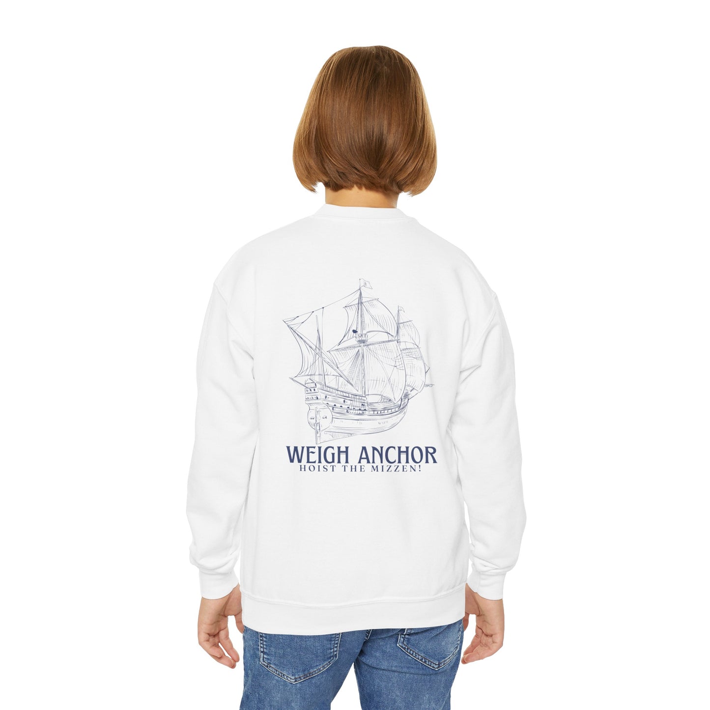 Weigh Anchor Kids Crewneck