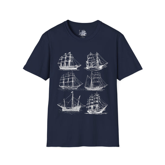 Six Sails Adult Tee