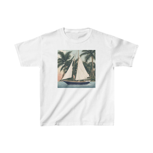 Sail The Tropics Kids Tee