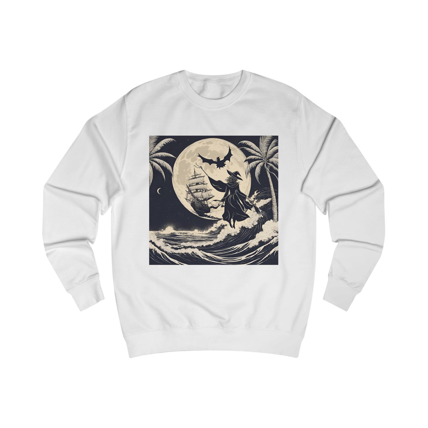 Moonlit Sorcery Adult Crewneck