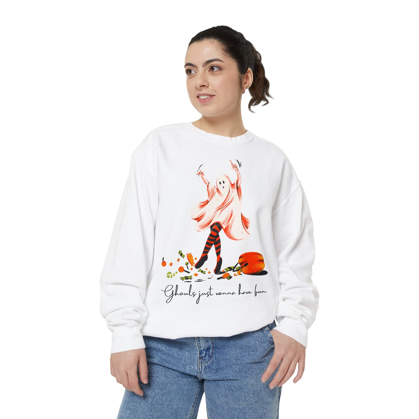 Ghouls Just Wanna Have Fun Crewneck