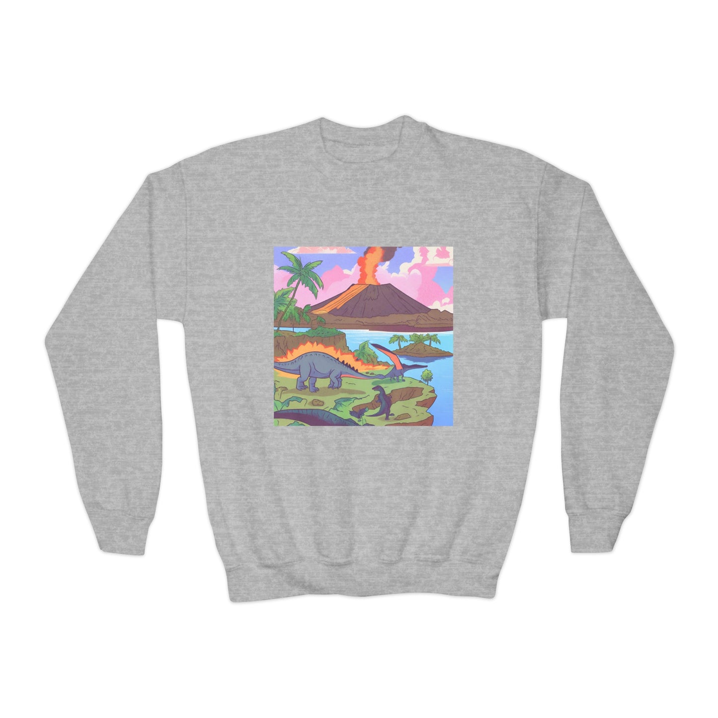 Youth Dinosaur Family Matching Crewneck