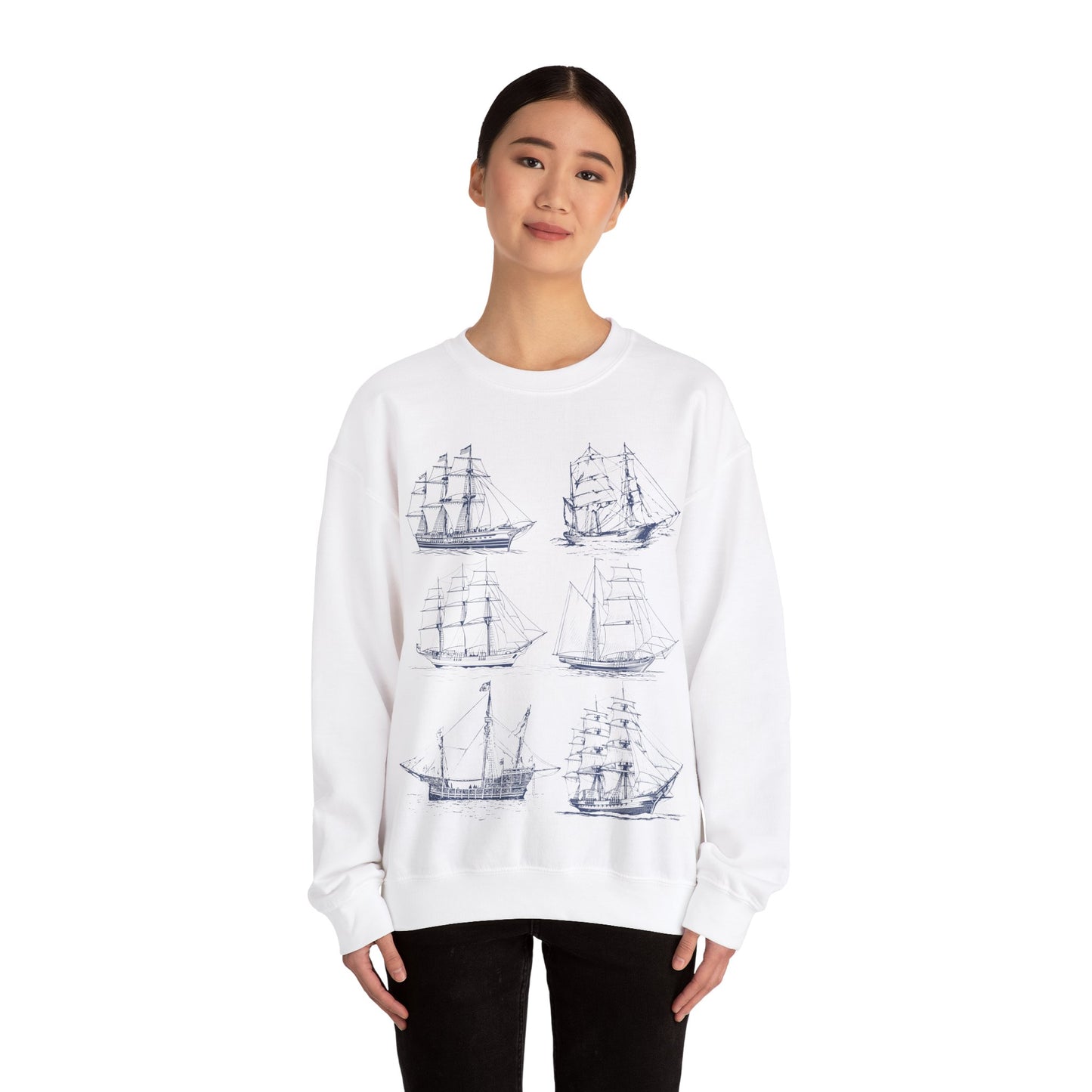 Six Sails Adult Crewneck