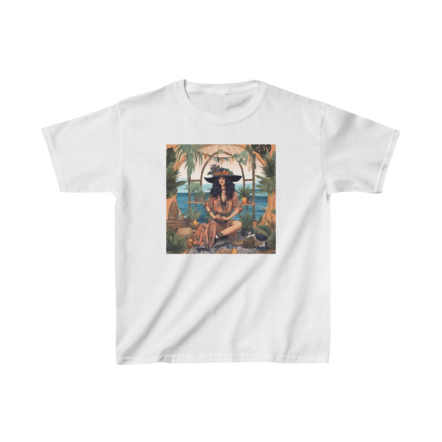 Tropical Witch Kids Tee