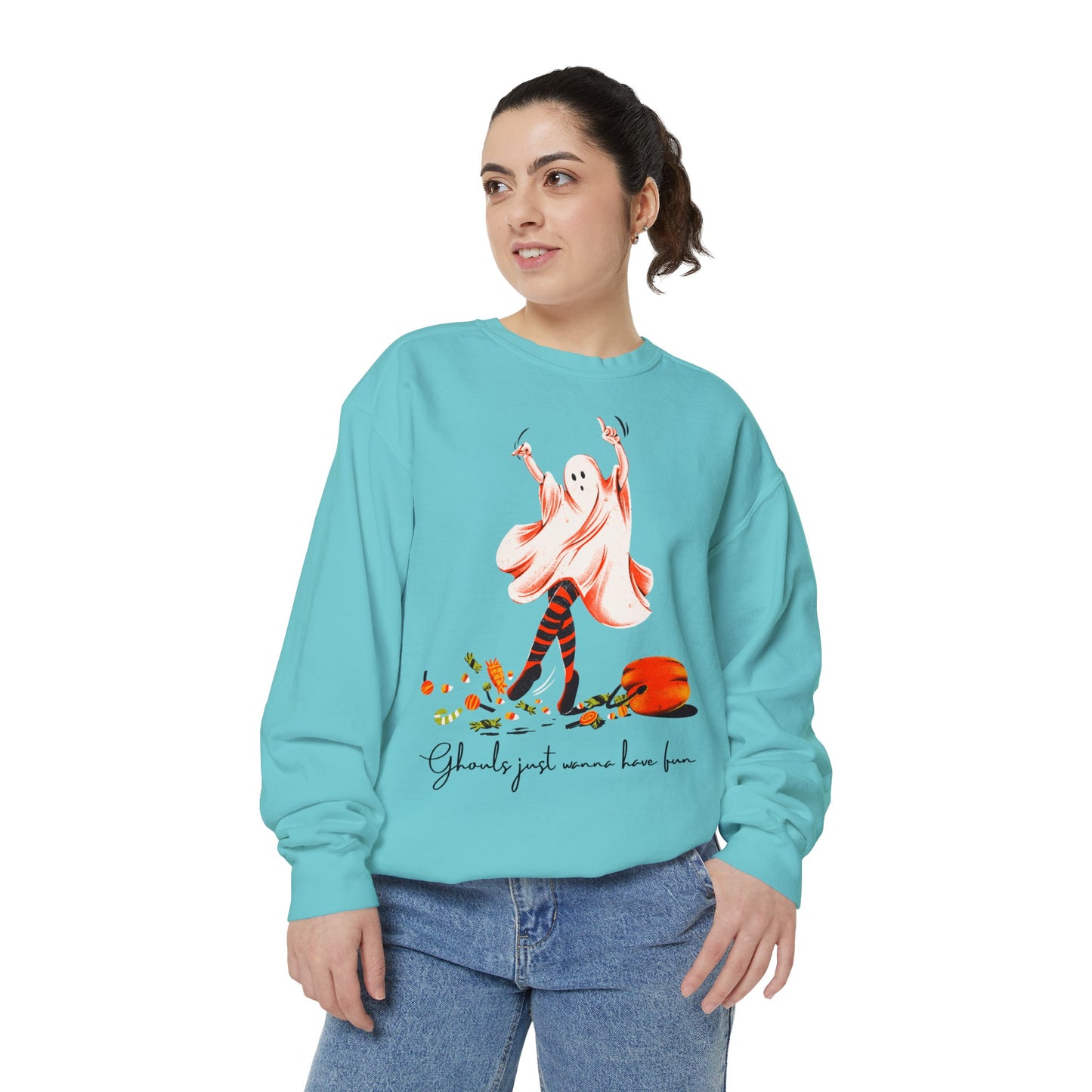 Ghouls Just Wanna Have Fun Crewneck