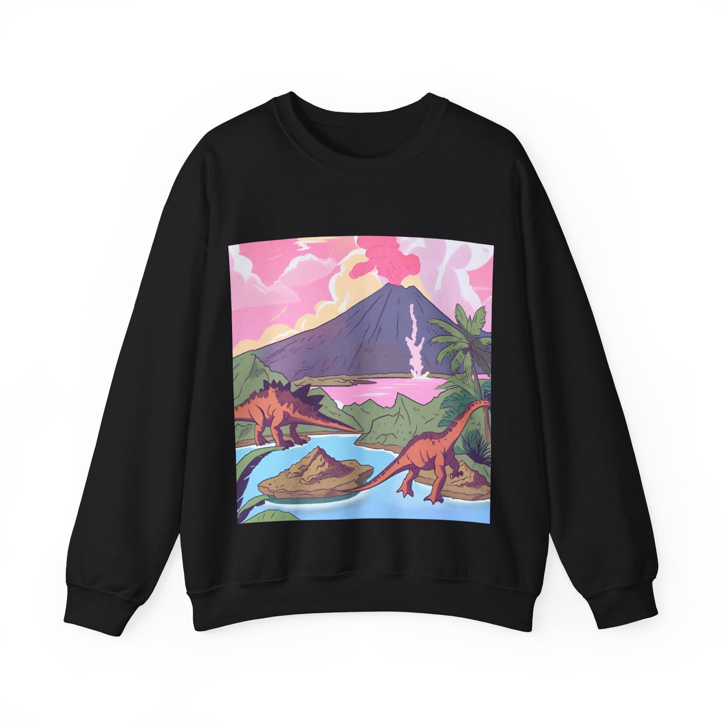 Dinosaur Family Matching Adult Crewneck