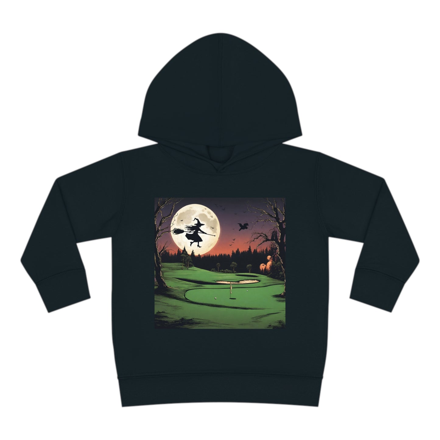 Toddler Halloween Golf Course Fleece Hoodie