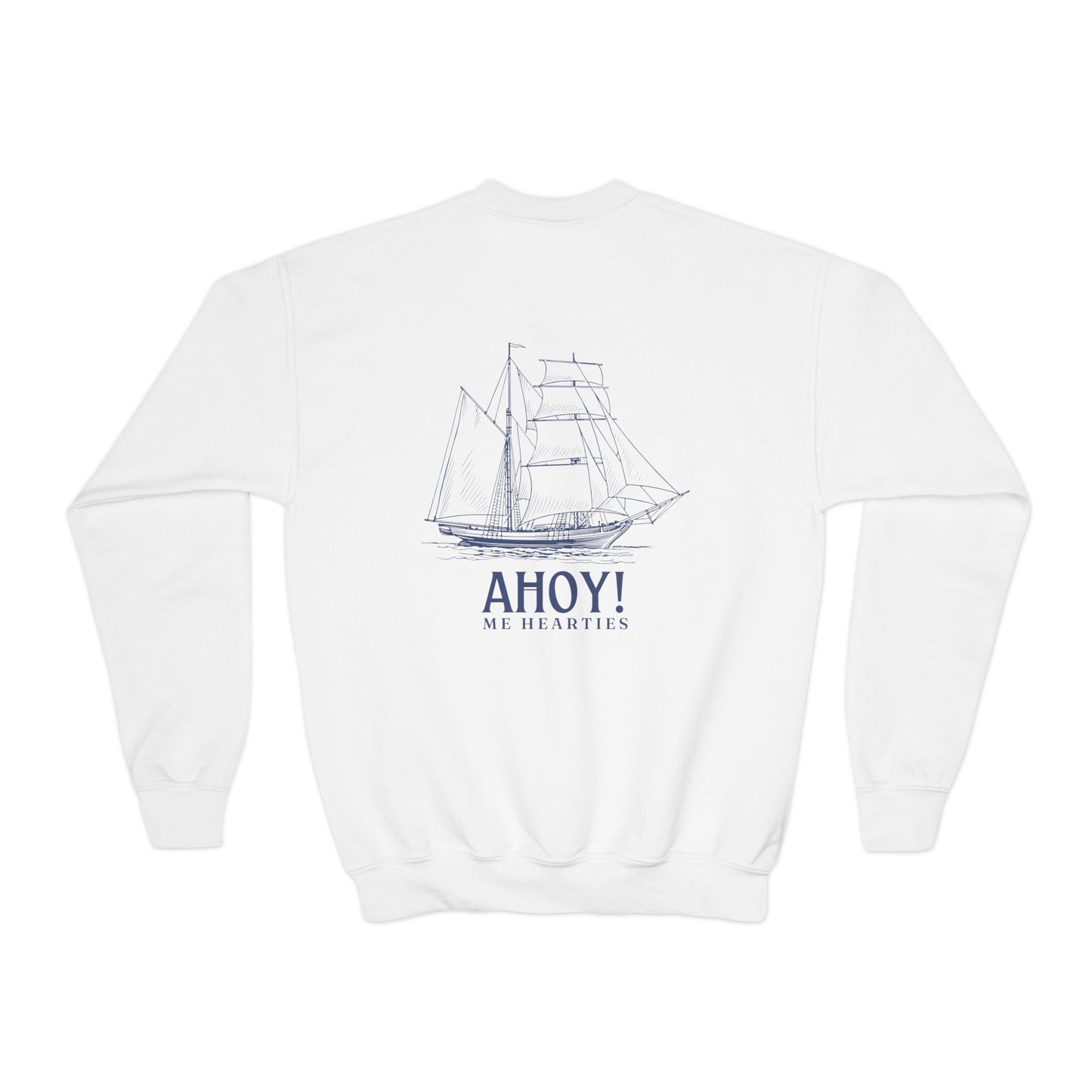 Ahoy! Me Hearties Crewneck